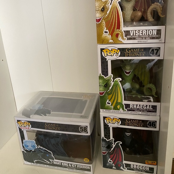 Game of thrones Funko Pop Set + dragons - Picture 2 of 3